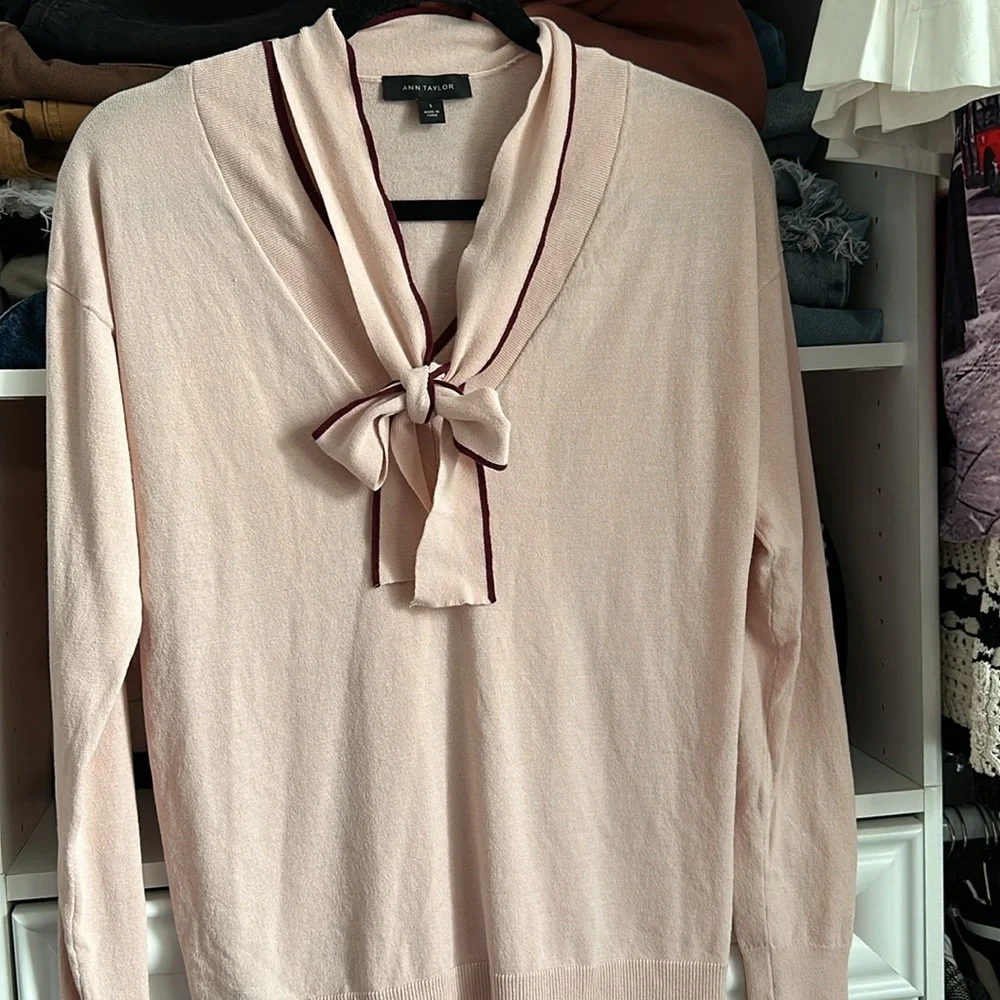Ann Taylor Long Sleeves Blouse - Picture 6 of 11